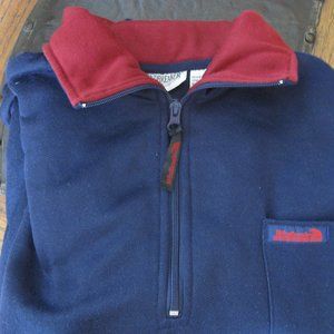 Men’s  Pullover Zippered Sweatshirt Siize Large